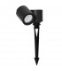 Focus Outdoor Spike Black Aluminium Glass LED GU10 1x7W IP54-1