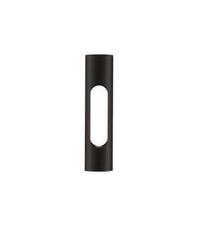 Ellery 36cm Outdoor Bollard Black Aluminium LED 12W 372Lm 3000K IP65-1