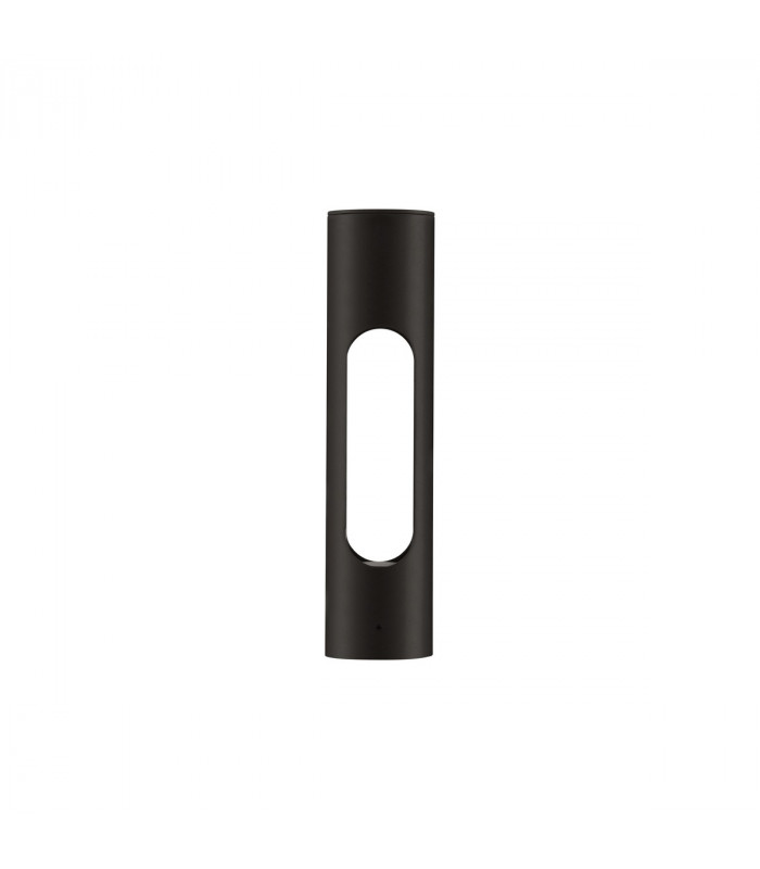 Ellery 36cm Outdoor Bollard Black Aluminium LED 12W 372Lm 3000K IP65-1