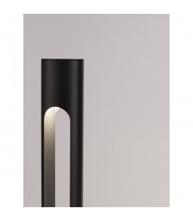 Ellery 60cm Outdoor Bollard Black Aluminium LED 12W 372Lm 3000K IP65-2