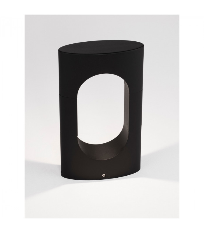 Portal Outdoor Pedestal Light Black Aluminium LED 13.5W 890Lm 3000K IP54-5