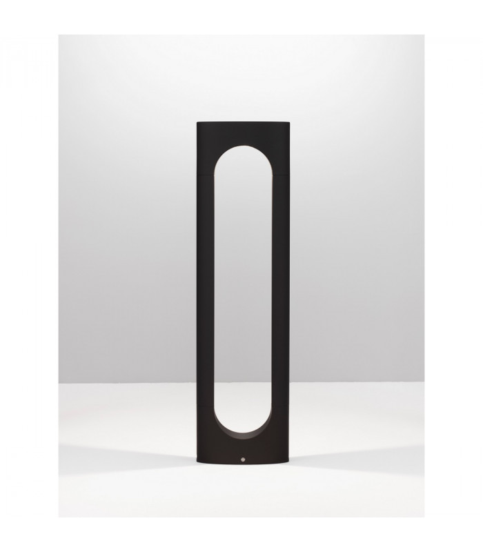 Portal Outdoor Bollard Black Aluminium LED 13.5W 890Lm 3000K IP54-4