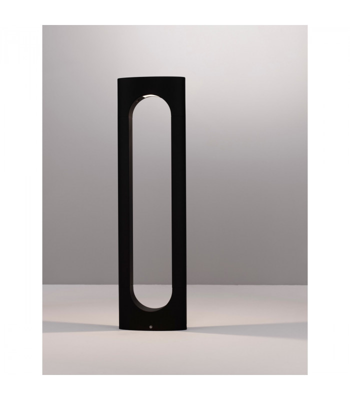 Portal Outdoor Bollard Black Aluminium LED 13.5W 890Lm 3000K IP54-5