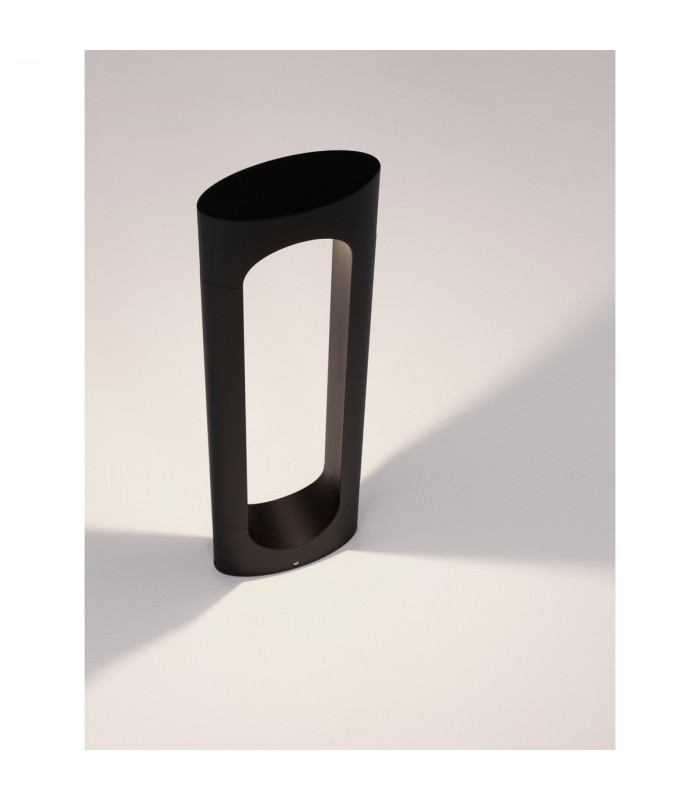 Portal Outdoor Bollard Black Aluminium LED 13.5W 890Lm 3000K IP54-6
