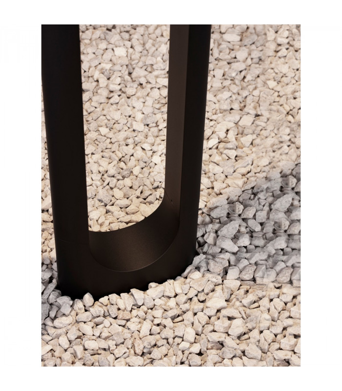 Portal Outdoor Bollard Black Aluminium LED 13.5W 890Lm 3000K IP54-9