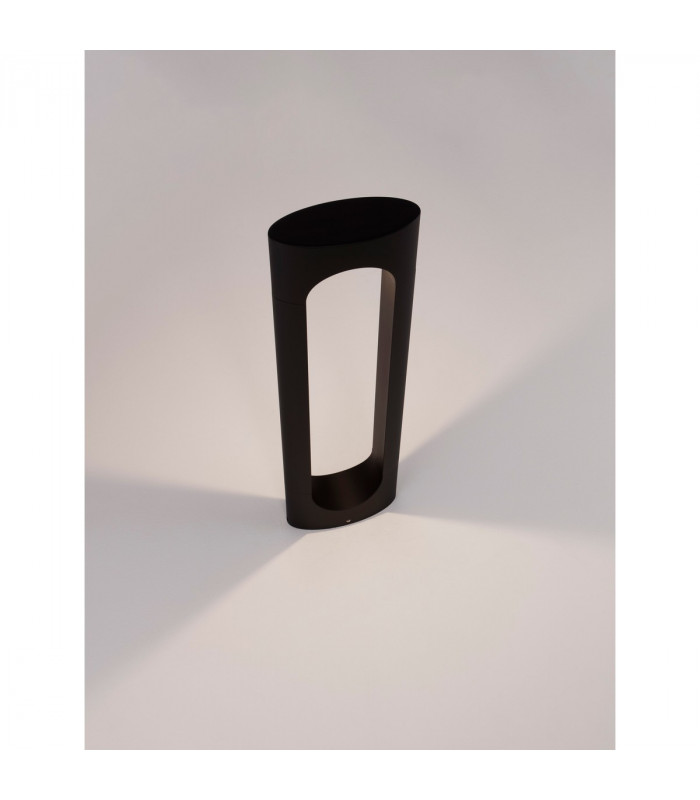 Portal Outdoor Bollard Black Aluminium LED 13.5W 890Lm 3000K IP54-10