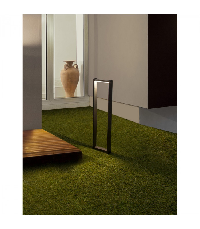 Volvel 80cm Outdoor Bollard Black Aluminium LED 7W 719Lm 3000K IP54-3