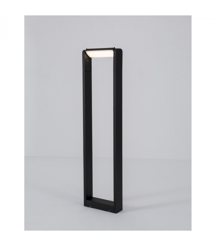 Volvel 80cm Outdoor Bollard Black Aluminium LED 7W 719Lm 3000K IP54-4
