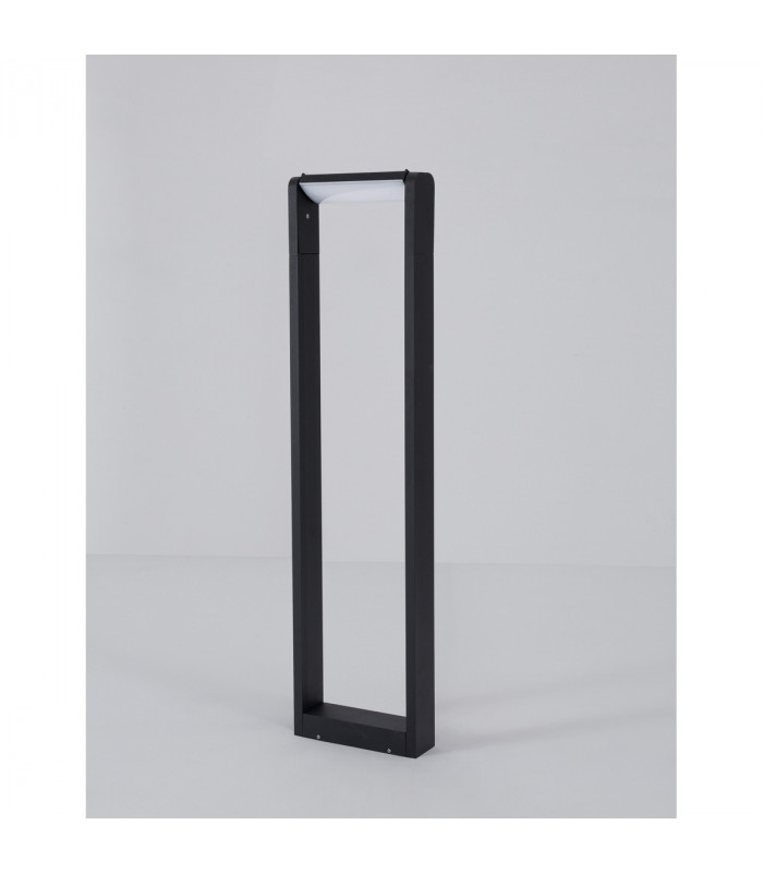 Volvel 80cm Outdoor Bollard Black Aluminium LED 7W 719Lm 3000K IP54-5