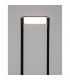 Volvel 80cm Outdoor Bollard Black Aluminium LED 7W 719Lm 3000K IP54-7