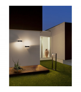 Volvel Outdoor Down Wall Lamp Black Aluminium LED 7W 719Lm 3000K IP54-2