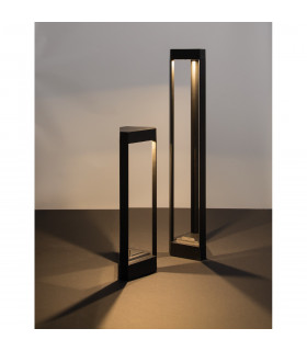 Pax 50cm Outdoor Bollard Black Aluminium LED 9W 715Lm 3000K IP54-2
