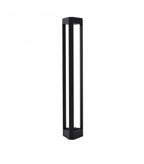 Pax 80cm Outdoor Bollard Black Aluminium LED 9W 715Lm 3000K IP54-1