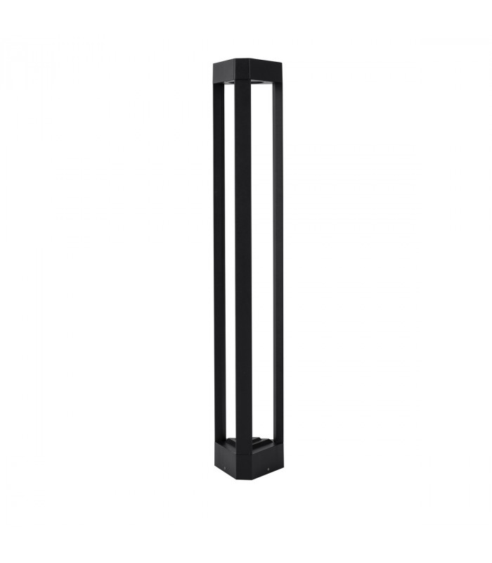 Pax 80cm Outdoor Bollard Black Aluminium LED 9W 715Lm 3000K IP54-1