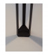 Pax 80cm Outdoor Bollard Black Aluminium LED 9W 715Lm 3000K IP54-5