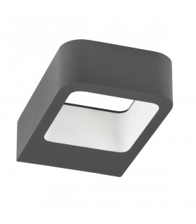 Acqua Outdoor Up Down Wall Lamp Dark Grey Aluminium LED 5W 490Lm 3000K IP54-1