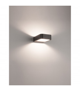 Acqua Outdoor Up Down Wall Lamp Dark Grey Aluminium LED 5W 490Lm 3000K IP54-2