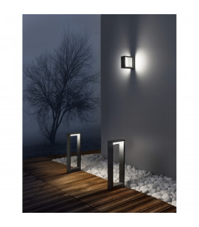 Bliss Outdoor Bollard Dark Grey Aluminium LED 7W 708Lm 3000K IP54 AC Driver Included-2