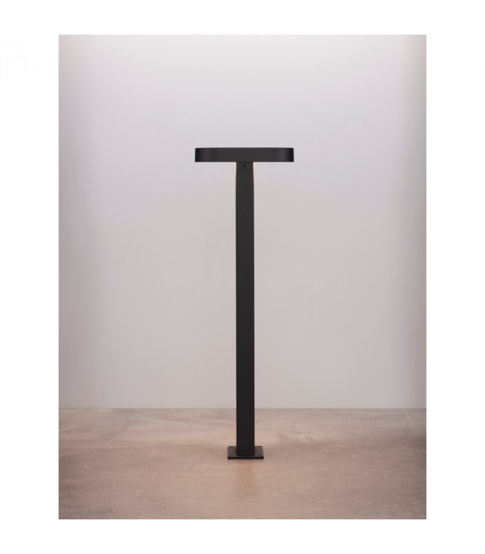 Ofir 50cm Outdoor Bollard Black Aluminium LED 10.3W 660Lm 3000K IP54-4