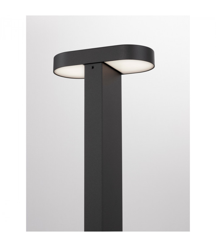 Ofir 50cm Outdoor Bollard Black Aluminium LED 10.3W 660Lm 3000K IP54-6