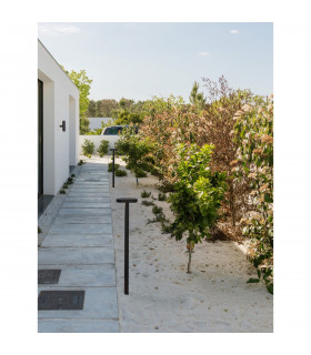 Ofir 75cm Outdoor Bollard Black Aluminium LED 10.3W 660Lm 3000K IP54-2