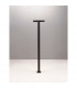 Ofir 75cm Outdoor Bollard Black Aluminium LED 10.3W 660Lm 3000K IP54-4