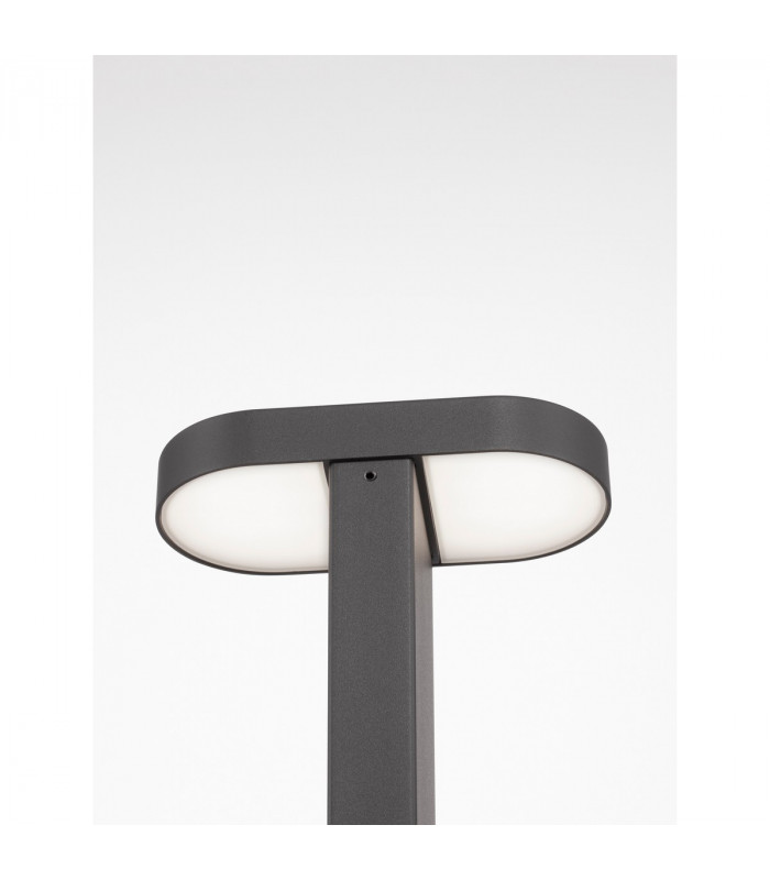 Ofir 75cm Outdoor Bollard Black Aluminium LED 10.3W 660Lm 3000K IP54-6
