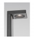 Poet Outdoor Bollard Anthracite Aluminium Clear Glass LED 8W 560Lm 3000K IP65-7