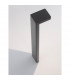 Poet Outdoor Bollard Anthracite Aluminium Clear Glass LED 8W 560Lm 3000K IP65-9