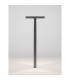 Poet Outdoor Bollard Anthracite Aluminium Clear Glass LED 16W 1177Lm 3000K IP65-5