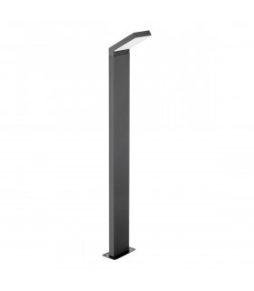 Park Outdoor Bollard Aluminium Dark Grey LED 6W 522Lm 3000K IP54 AC Driver Included-1