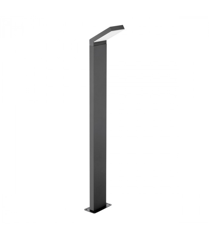 Park Outdoor Bollard Aluminium Dark Grey LED 6W 522Lm 3000K IP54 AC Driver Included-1