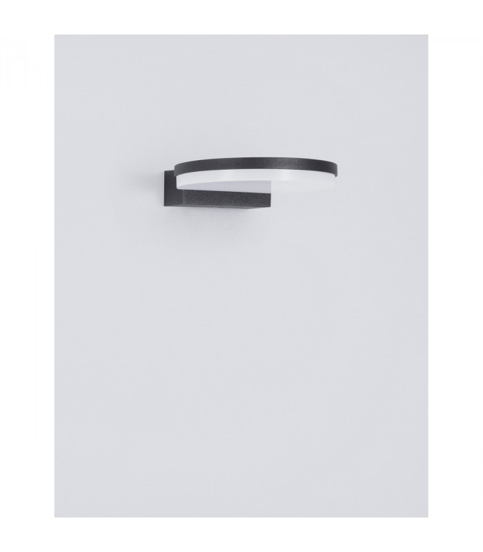 Posen Outdoor Down Wall Lamp Anthracite Aluminium LED 10W 744Lm 3000K IP65-4