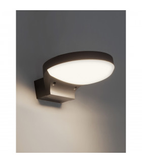 Enzi Outdoor Down Wall Lamp Dark Grey Aluminium LED 15W 1630Lm 3000K IP54-2