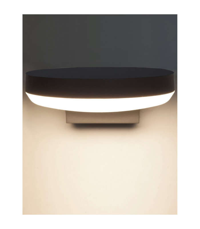 Enzi Outdoor Down Wall Lamp Dark Grey Aluminium LED 15W 1630Lm 3000K IP54-3