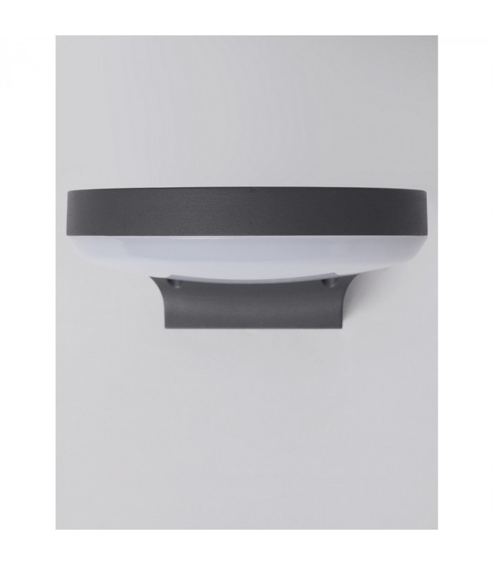 Enzi Outdoor Down Wall Lamp Dark Grey Aluminium LED 15W 1630Lm 3000K IP54-4