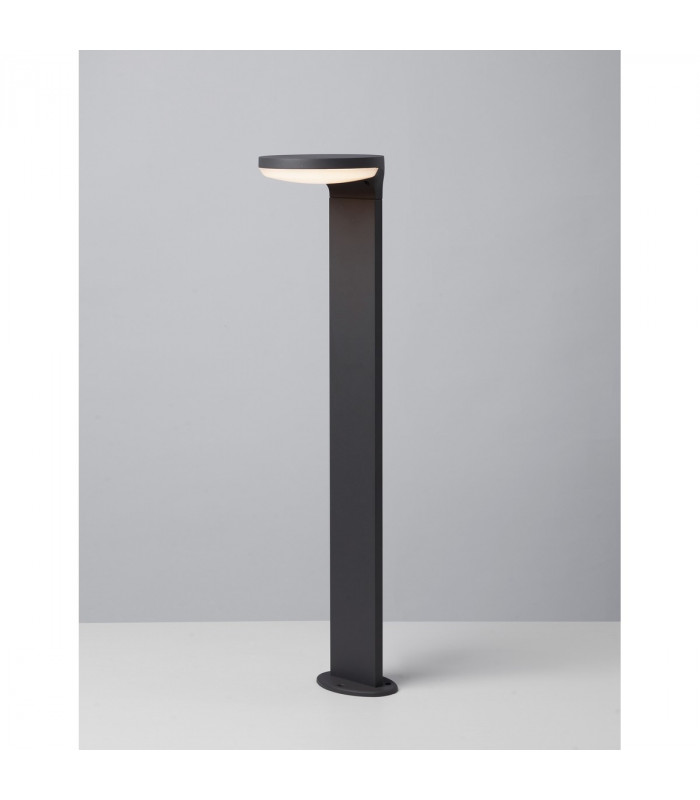 Enzi Outdoor Bollard Dark Grey Aluminium LED 15W 1630Lm 3000K IP54-5