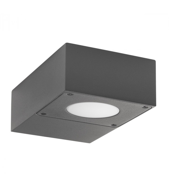 Apollo Outdoor Down Wall Lamp Dark Grey Aluminium LED 5W 522Lm 3000K IP54-1