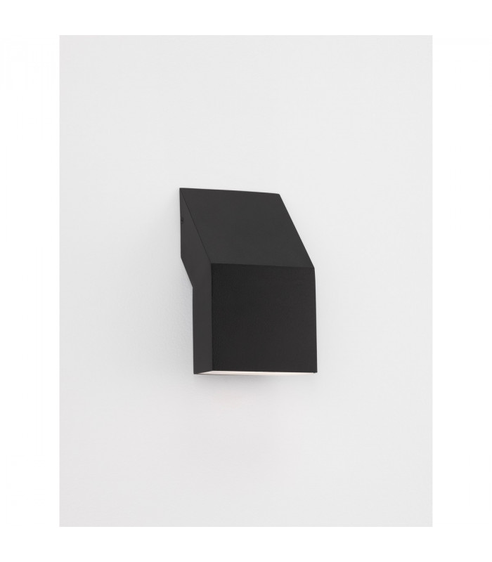 Brigitta Outdoor Down Wall Lamp Black Aluminium LED 6W 503Lm 3000K IP65-4