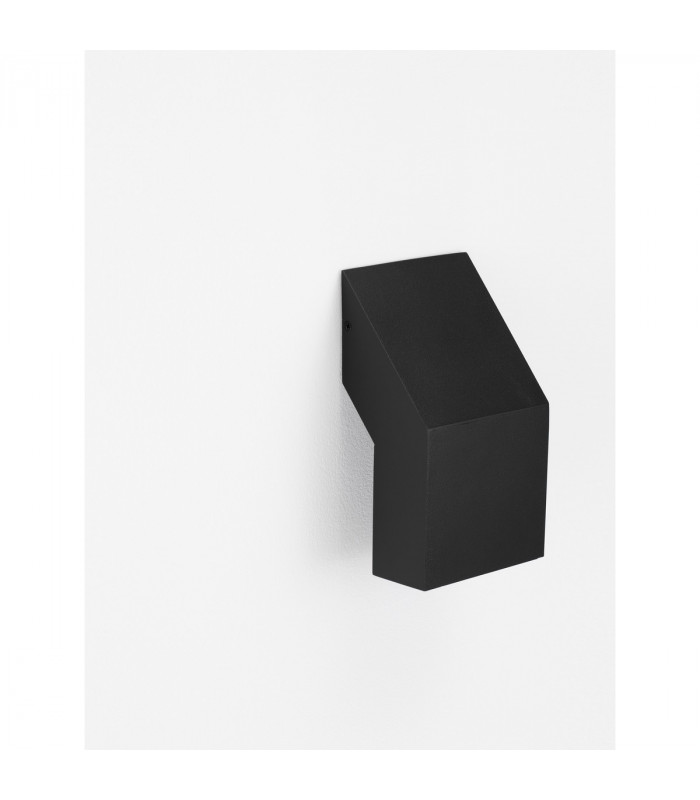 Brigitta Outdoor Down Wall Lamp Black Aluminium LED 6W 503Lm 3000K IP65-8