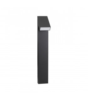 Brigitta Outdoor Bollard Black Aluminium LED 6W 526Lm 3000K IP65-1