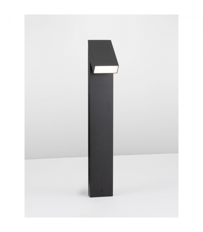 Brigitta Outdoor Bollard Black Aluminium LED 6W 526Lm 3000K IP65-4