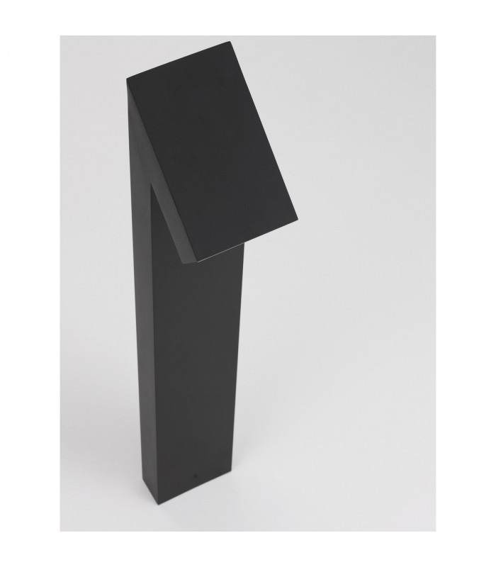 Brigitta Outdoor Bollard Black Aluminium LED 6W 526Lm 3000K IP65-9