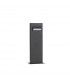 Zelda Outdoor Bollard Black Aluminium LED 6W 335Lm 3000K IP65-1