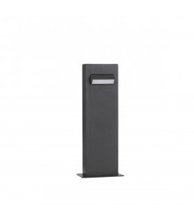 Zelda Outdoor Bollard Black Aluminium LED 6W 335Lm 3000K IP65-1