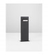 Zelda Outdoor Bollard Black Aluminium LED 6W 335Lm 3000K IP65-2