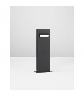 Zelda Outdoor Bollard Black Aluminium LED 6W 335Lm 3000K IP65-2