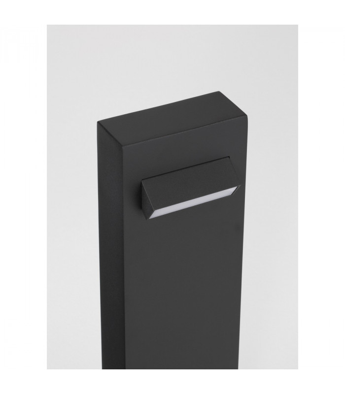 Zelda Outdoor Bollard Black Aluminium LED 6W 335Lm 3000K IP65-4