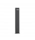 Zelda Outdoor Bollard Black Aluminium LED 6W 301Lm 3000K IP65-1