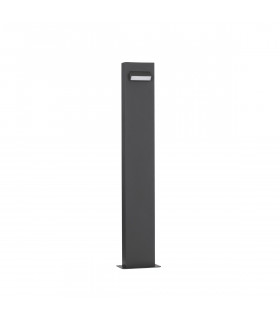 Zelda Outdoor Bollard Black Aluminium LED 6W 301Lm 3000K IP65-1